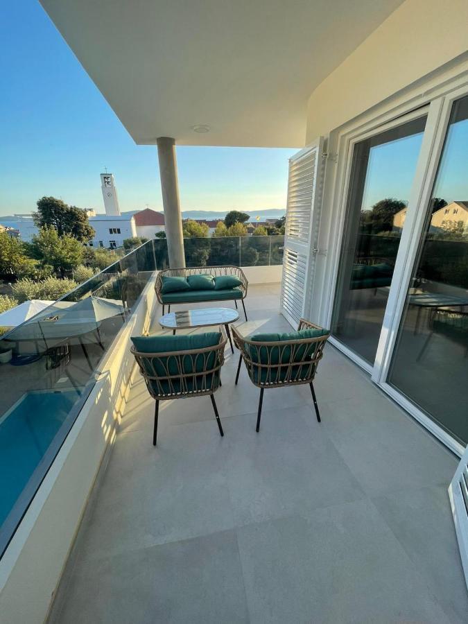 Haus Dalmatia With Heated Pool Apartment Bibinje Ngoại thất bức ảnh